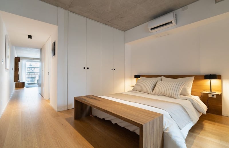 Rent of a modern furnished 2-room apartment, Recoleta, Buenos Aires, Argentina